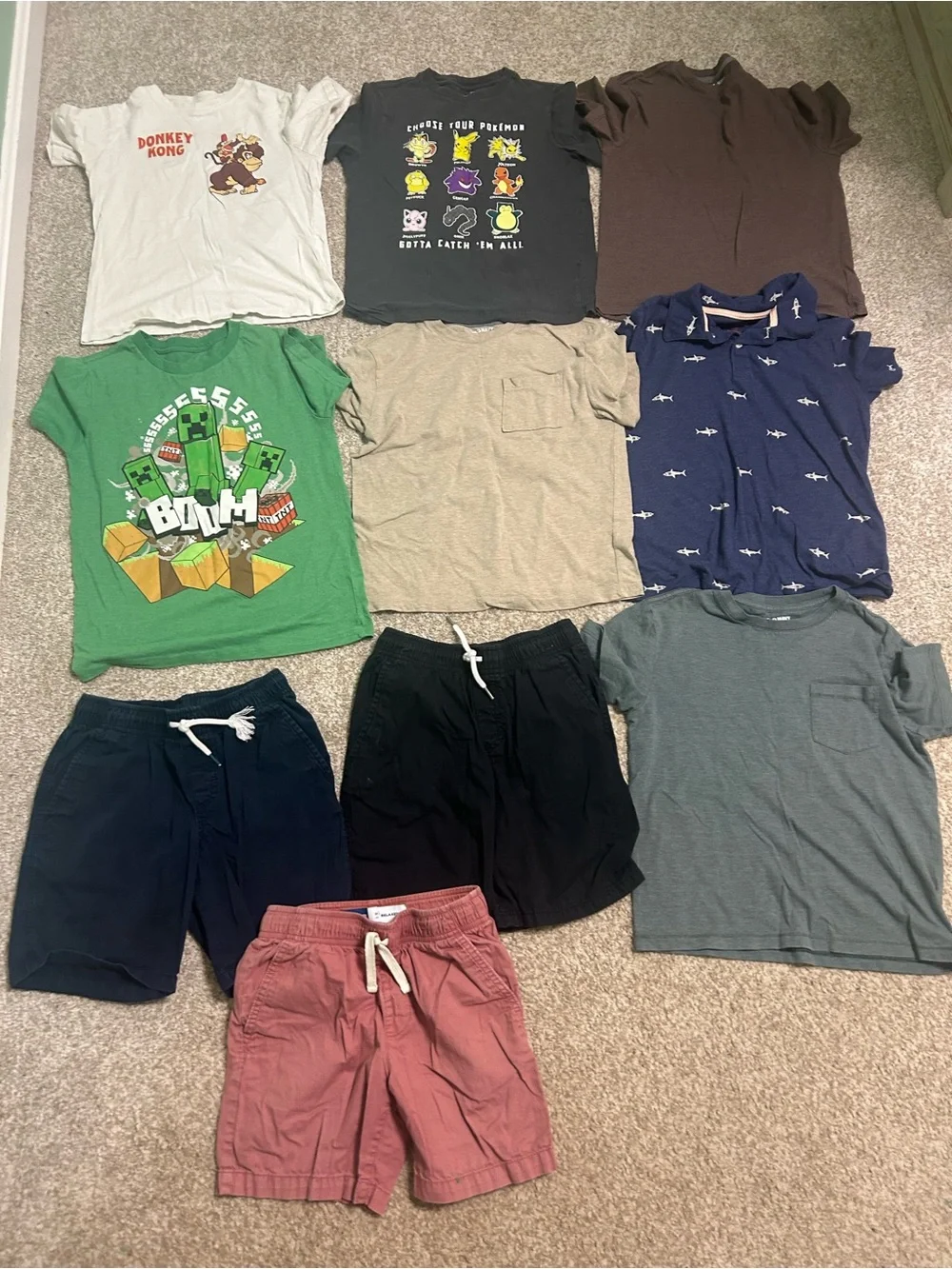 Boys size 8 clothes bundle old navy